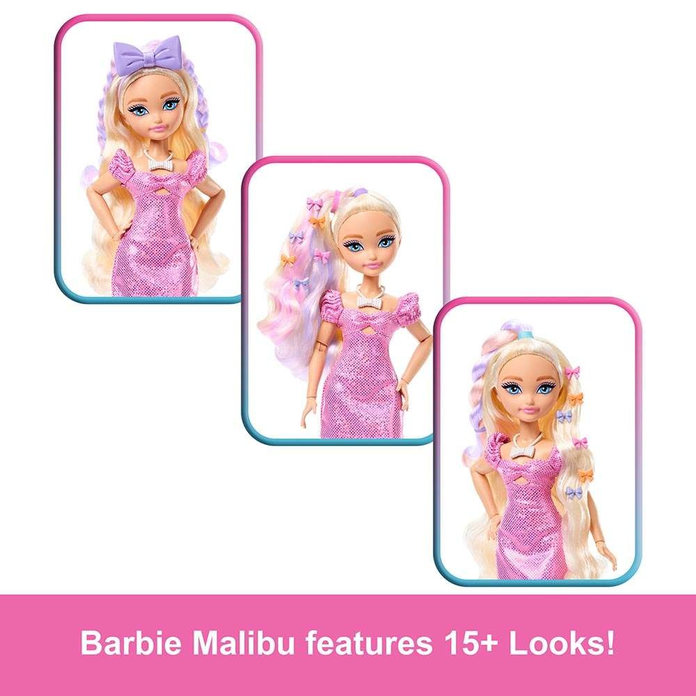 Barbie Dream Besties Κούκλα #GRWM Malibu (JGG38)