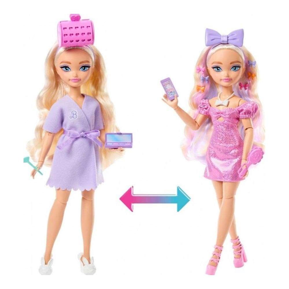 Barbie Dream Besties Κούκλα #GRWM Malibu (JGG38)