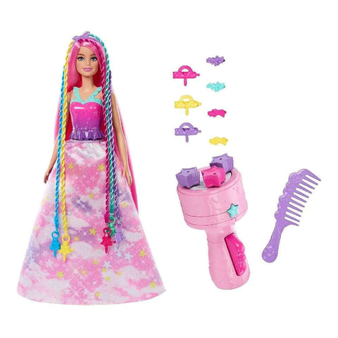 Barbie Dreamtopia Κούκλα Twist n Style Ονειρικά Μαλλιά (JCW55) - Fun Planet
