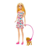 Barbie Κούκλα με Κουταβάκια και Αναπηρικό Αμαξίδιο Σκύλου (HTK37) - Fun Planet