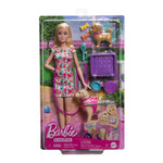 Barbie Κούκλα με Κουταβάκια και Αναπηρικό Αμαξίδιο Σκύλου (HTK37) - Fun Planet