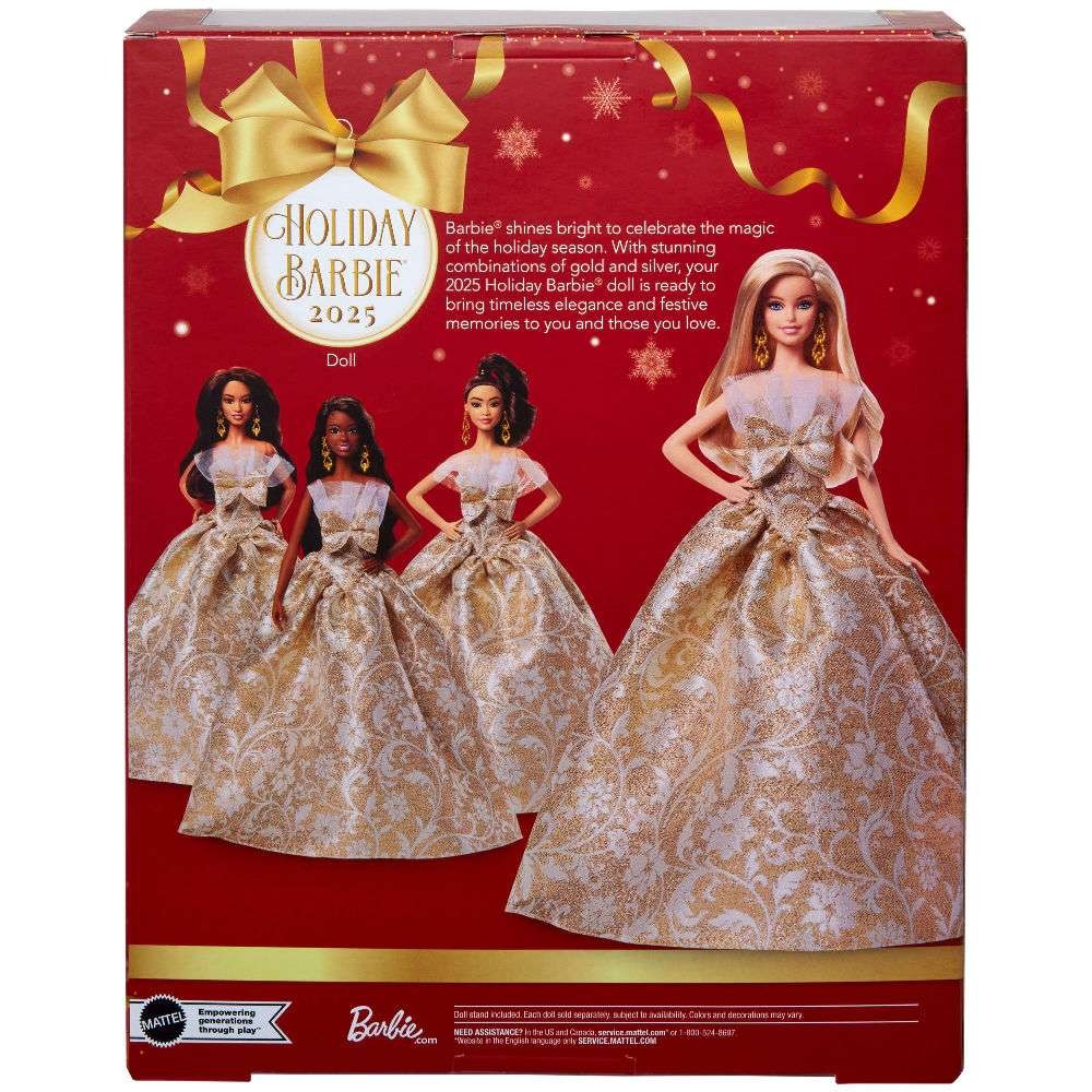 Barbie Κούκλα Συλλεκτική Holiday 2025 Ξανθιά (JBH95)