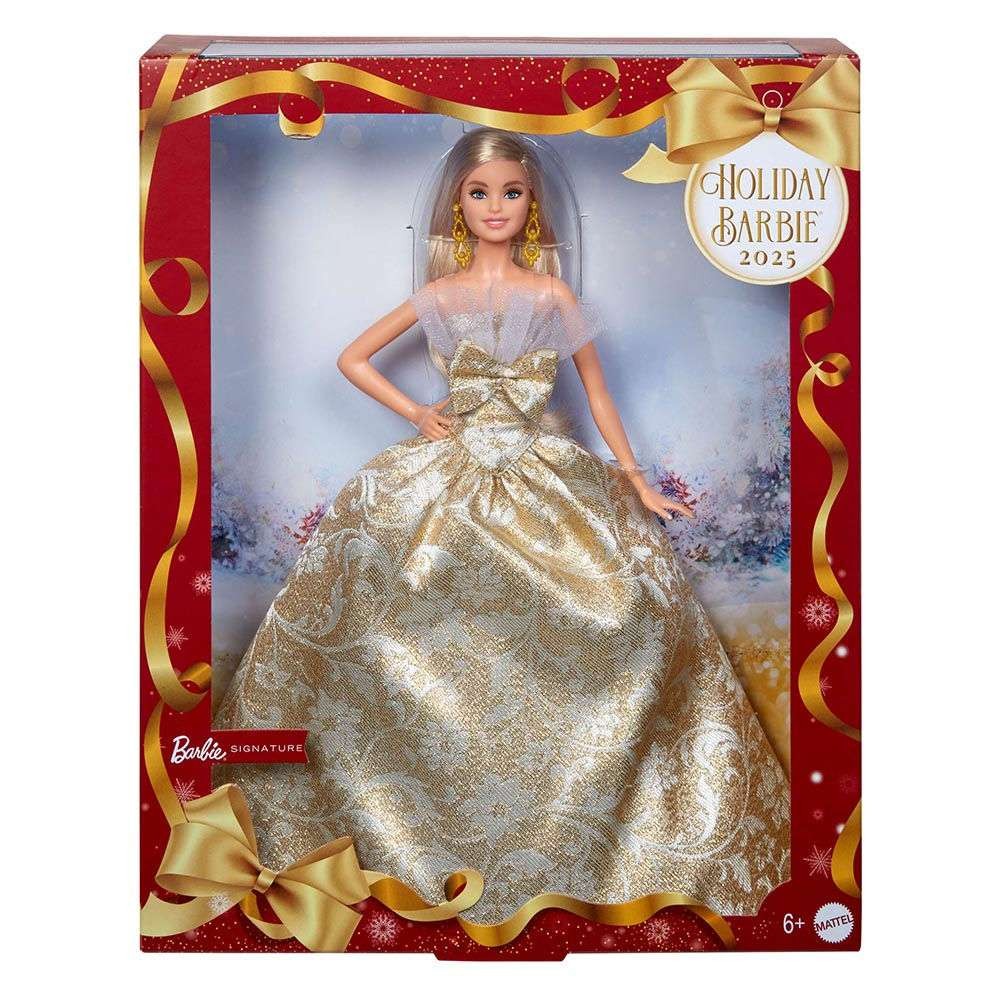 Barbie Κούκλα Συλλεκτική Holiday 2025 Ξανθιά (JBH95)