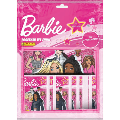 Panini Barbie Together We Shine Αυτοκόλλητα Starter Pack (PA.AL.BA.024) - Fun Planet