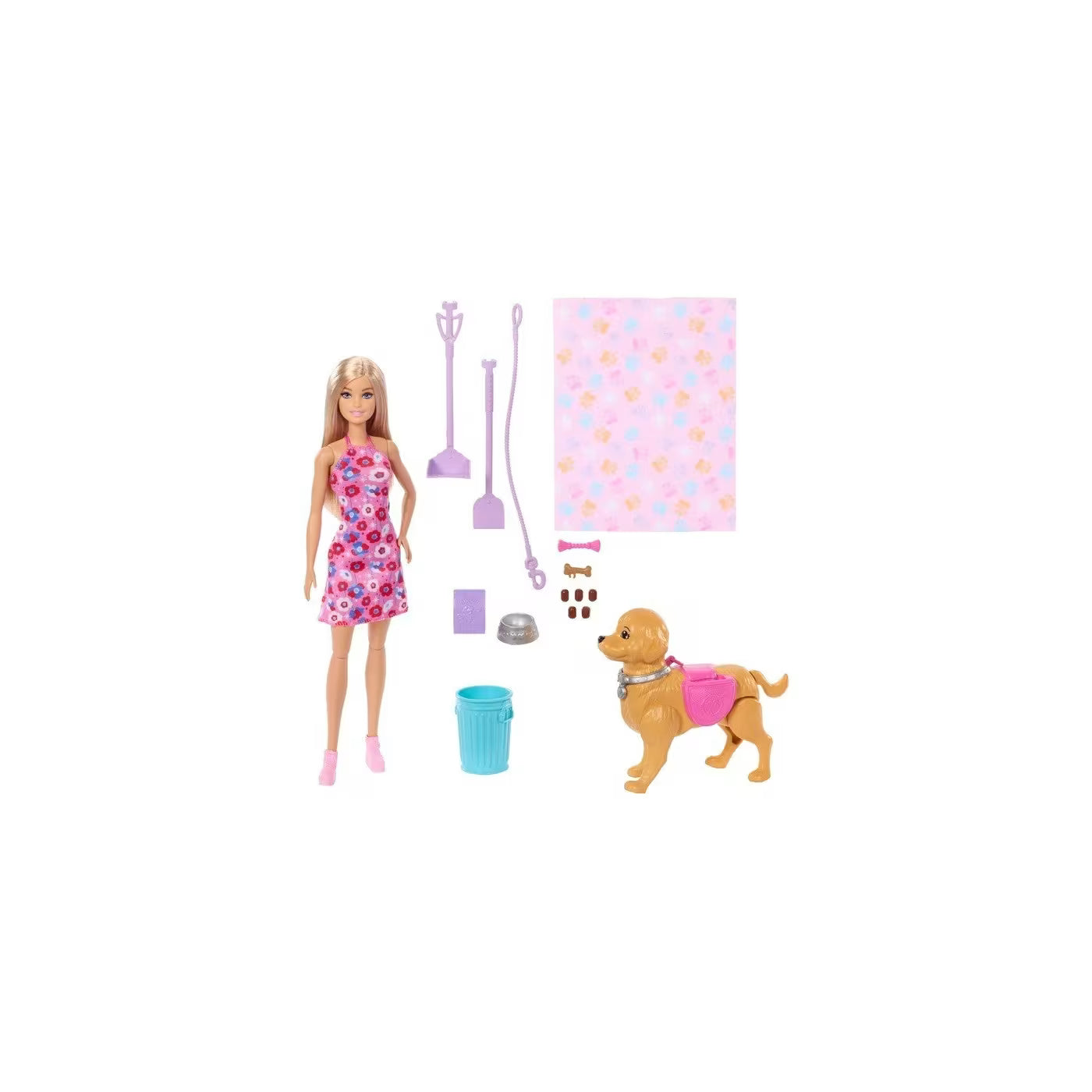 Barbie Κούκλα Βόλτα με Σκυλάκι (JJB46)