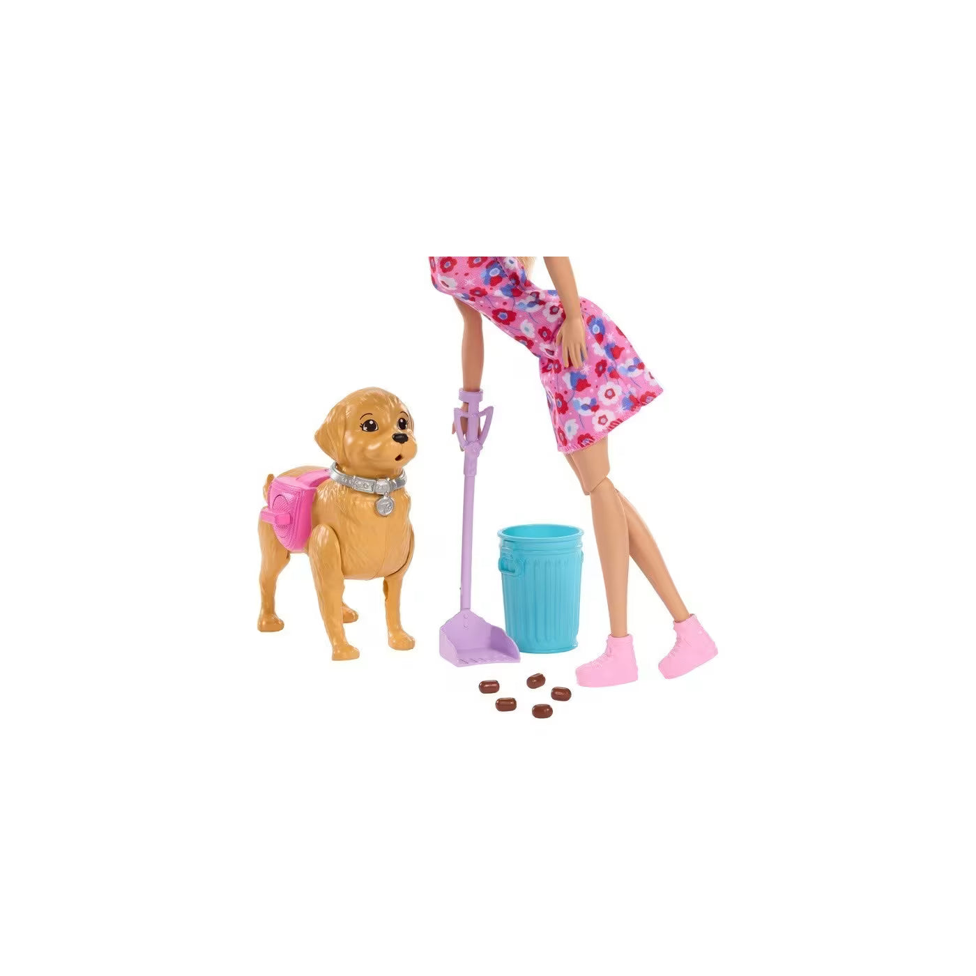 Barbie Κούκλα Βόλτα με Σκυλάκι (JJB46)