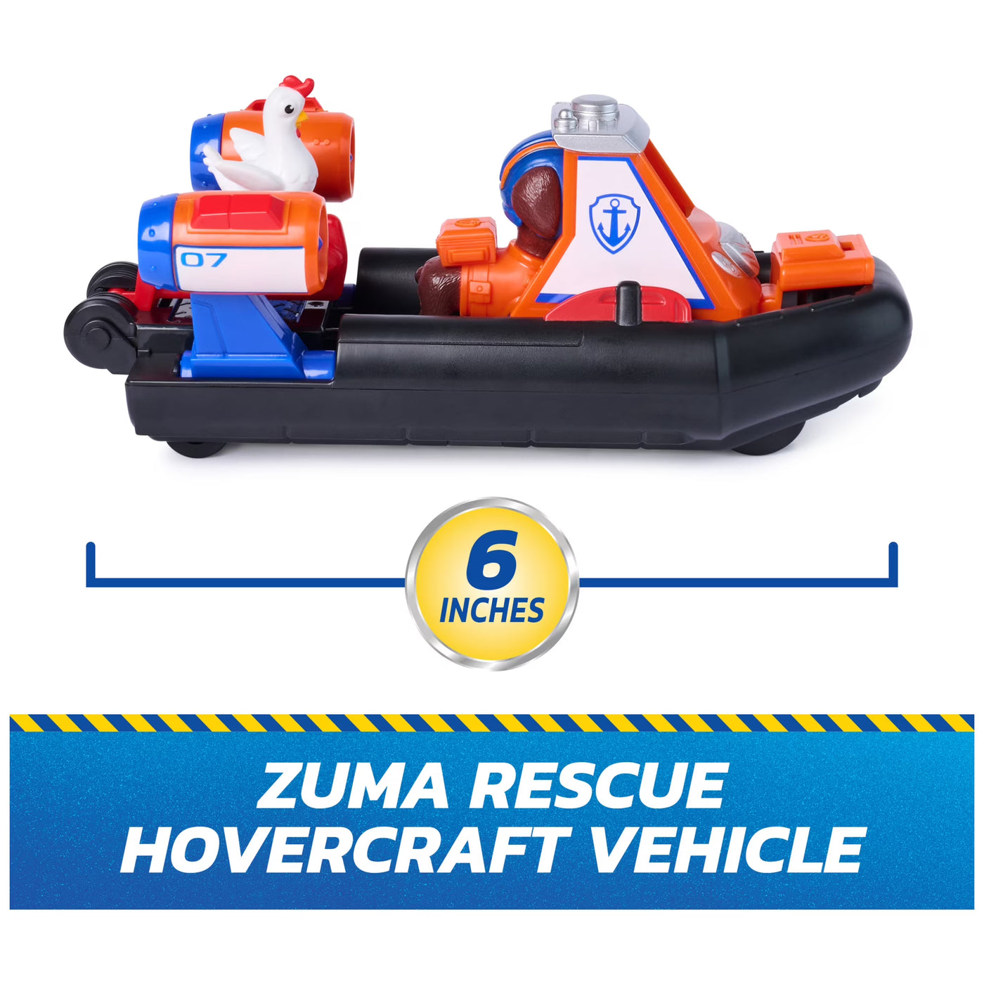 Paw Patrol: Search & Rescue - Zuma Rescue Hovercraft Vehicle Playset (20155161) - Fun Planet