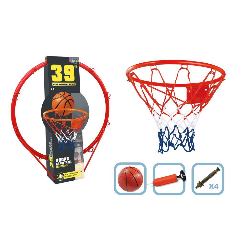 Μπασκέτα Επιτοίχια 39x44,5εκ Luna Toys (623403) - Fun Planet