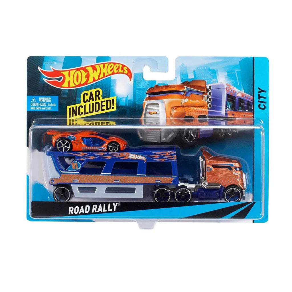 Hot Wheels Σούπερ Νταλίκα Road Rally (BDW58) - Fun Planet