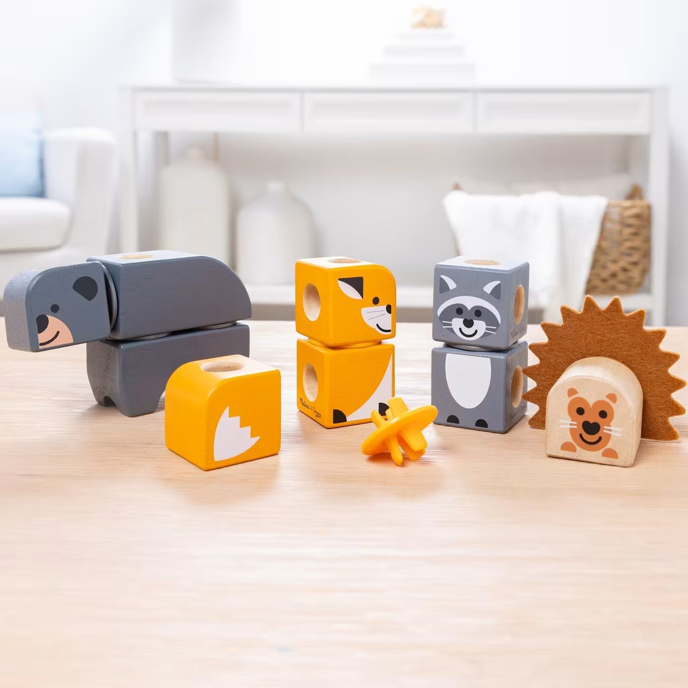 Melissa & Doug Blockables: Woodland Friends (6074895) - Fun Planet