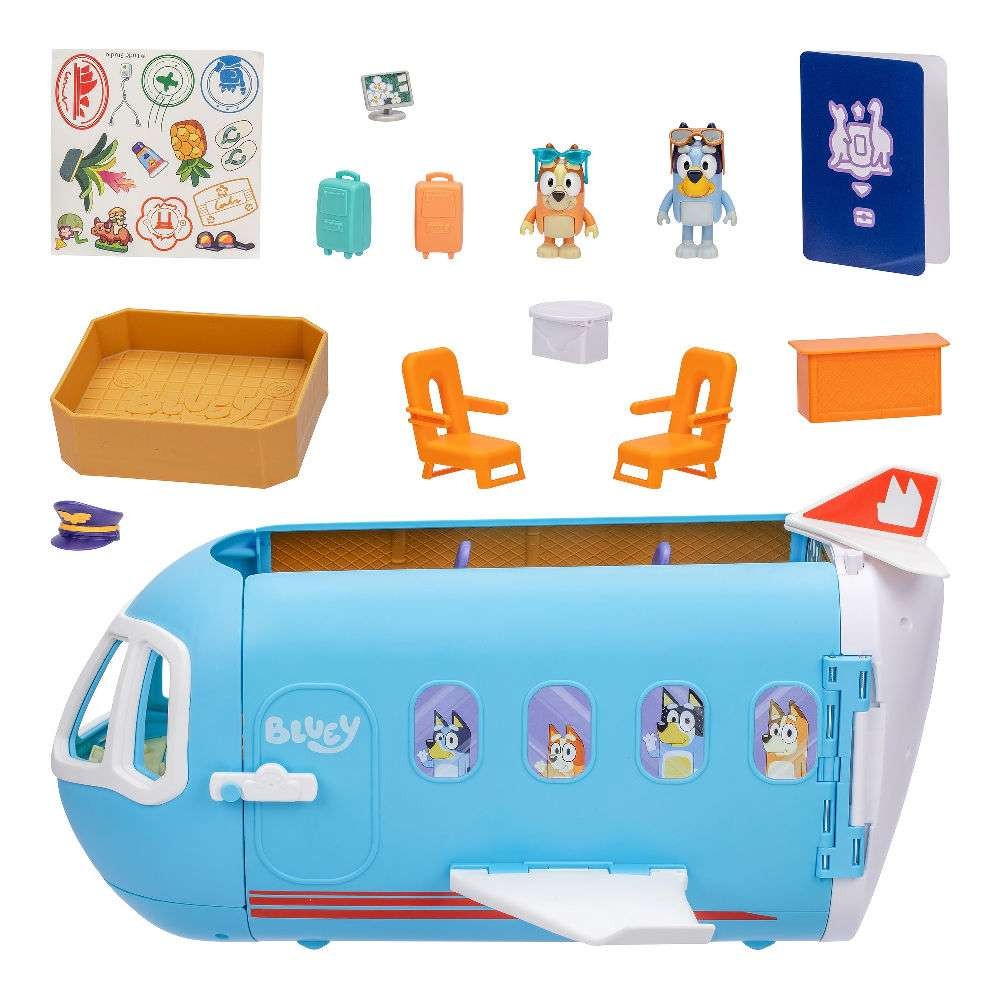 Bluey Figures Set of 2 Bluey &amp; Winton Figures (BLY88000)