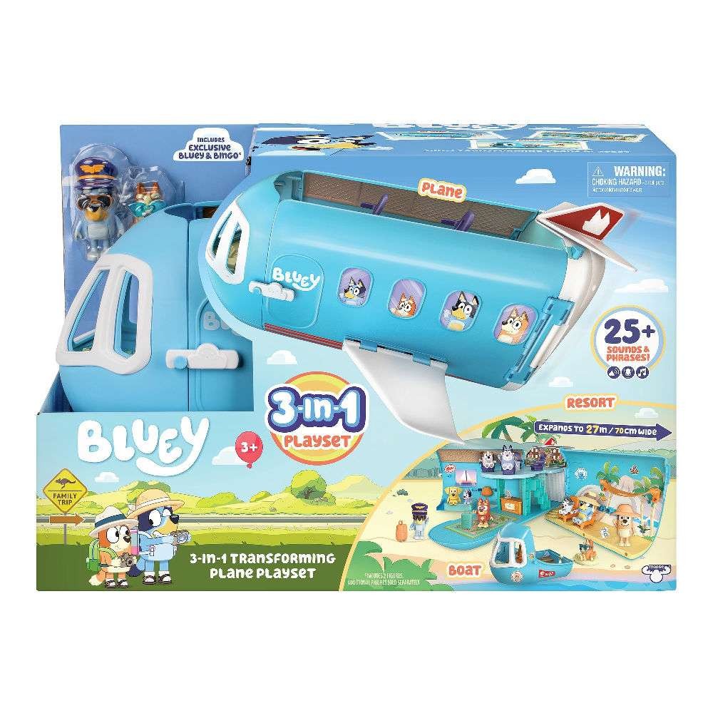 Bluey Figures Set of 2 Bluey &amp; Winton Figures (BLY88000)