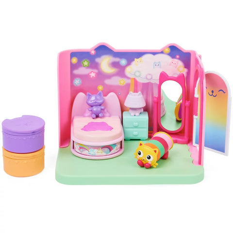 Gabby's Dollhouse: 'Pillow Cat' Sweet Dreams Bedroom Deluxe Room Set (20130505) - Fun Planet