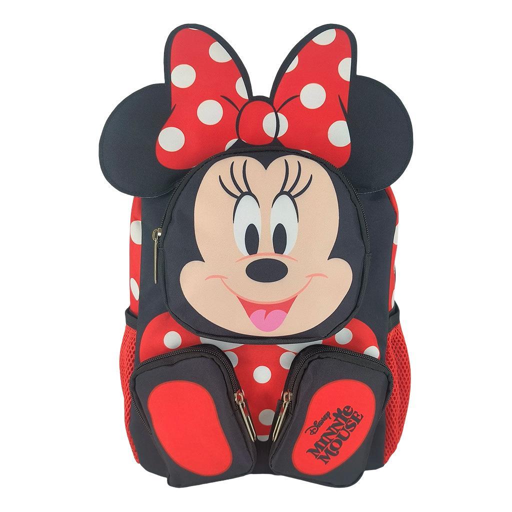 Σχολική Τσάντα Πλάτης Νηπίου 27x10x31εκ 2 Θήκες Disney Minnie Red Bow Must (565889)
