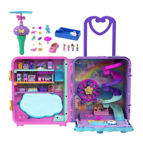 Polly Pocket Pollyville Βαλιτσάκι Λούνα Παρκ (HKV43) - Fun Planet