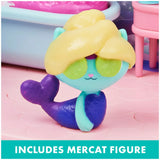 Gabby's Dollhouse 'MerCat' Primp & Pamper Bathroom Deluxe Room Set (6062036) - Fun Planet