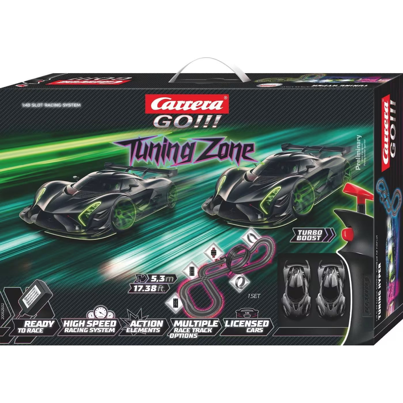 Carrera GO!!!: Tuning Zone - Racing Set (20062602)