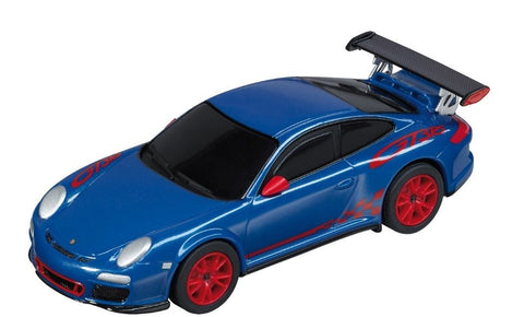 Carrera Pull & Speed: Porsche GT3 RS Blue Pull Back Action Vehicle 1:43 (15817151) - Fun Planet