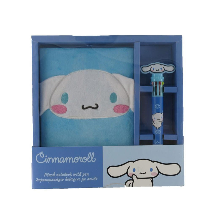 Σημειωματάριο Λούτρινο Με Στυλό Σετ Cinnamoroll (490136) - Fun Planet