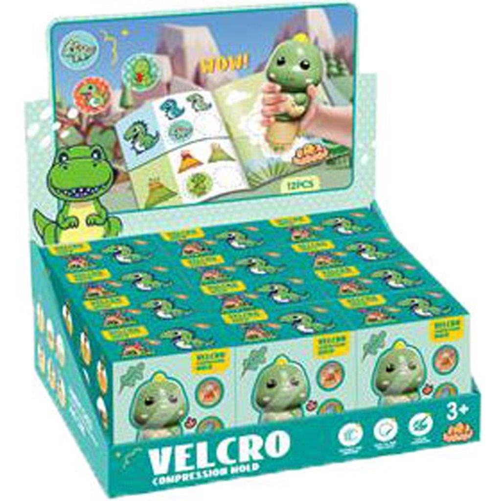 Stickers με Σφραγίδα Σετ 100 τεμάχια Dino 10x6x11,8εκ Luna Toys (623003) - Fun Planet