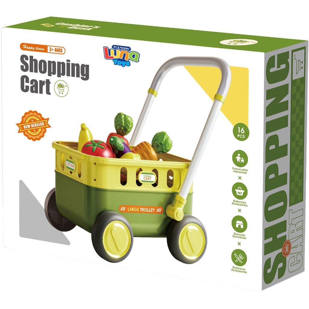 Supermarket Set 48 pieces with Light and Sound 48x41x82cm Luna Toys (622886)