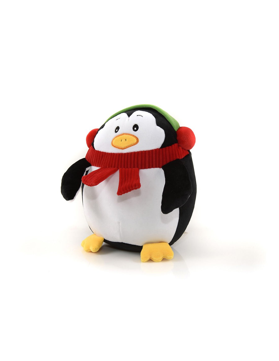 Χριστουγεννιάτικο Λούτρινο Squishy 20εκ Πιγκουίνος (4924) - Fun Planet