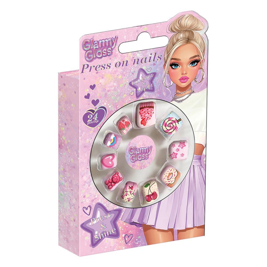 Αυτοκόλλητα Νύχια Glammy Gloss (630036)
