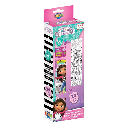 Puzzle Πύργος 24 τεμάχια Gabby's Dollhouse (574025) - Fun Planet
