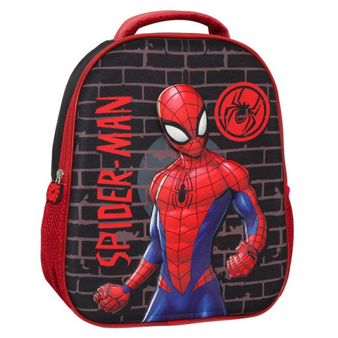 Σχολική Τσάντα Πλάτης Νηπίου 26x10x32εκ 1 Θήκη 3D EVA Spider-Man Must (508130) - Fun Planet