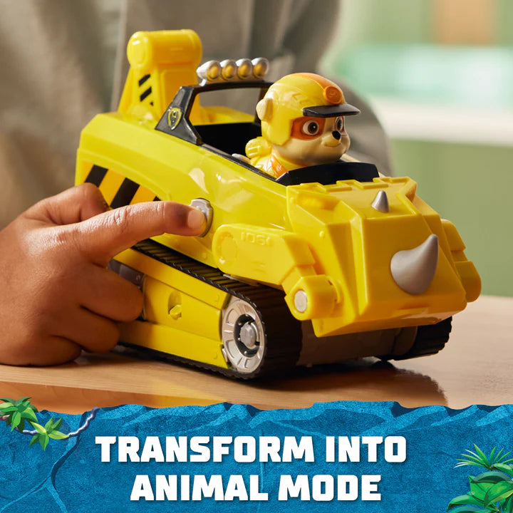 Paw Patrol Jungle Pups Rubble's Rhino Vehicle (20143427) - Fun Planet