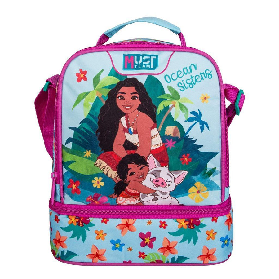 Τσαντάκι Φαγητού Ισοθερμικό 22x16x28εκ 2 Θήκες Disney Vaiana 2 Must (565058) - Fun Planet