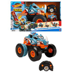 Hot Wheels R/C Monster Trucks Transforming Rhinomite 2 σε 1 Τηλεκατευθυνόμενο 1:12 (HPK27) - Fun Planet