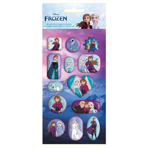 Αυτοκόλλητα Disney Frozen 2 3D Lenticular 10x22εκ (563211) - Fun Planet