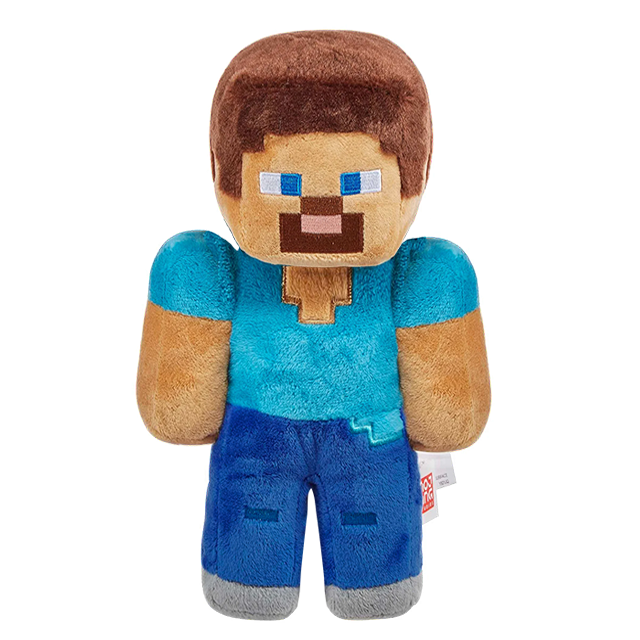 Minecraft Λούτρινο Steve 30cm (1204)