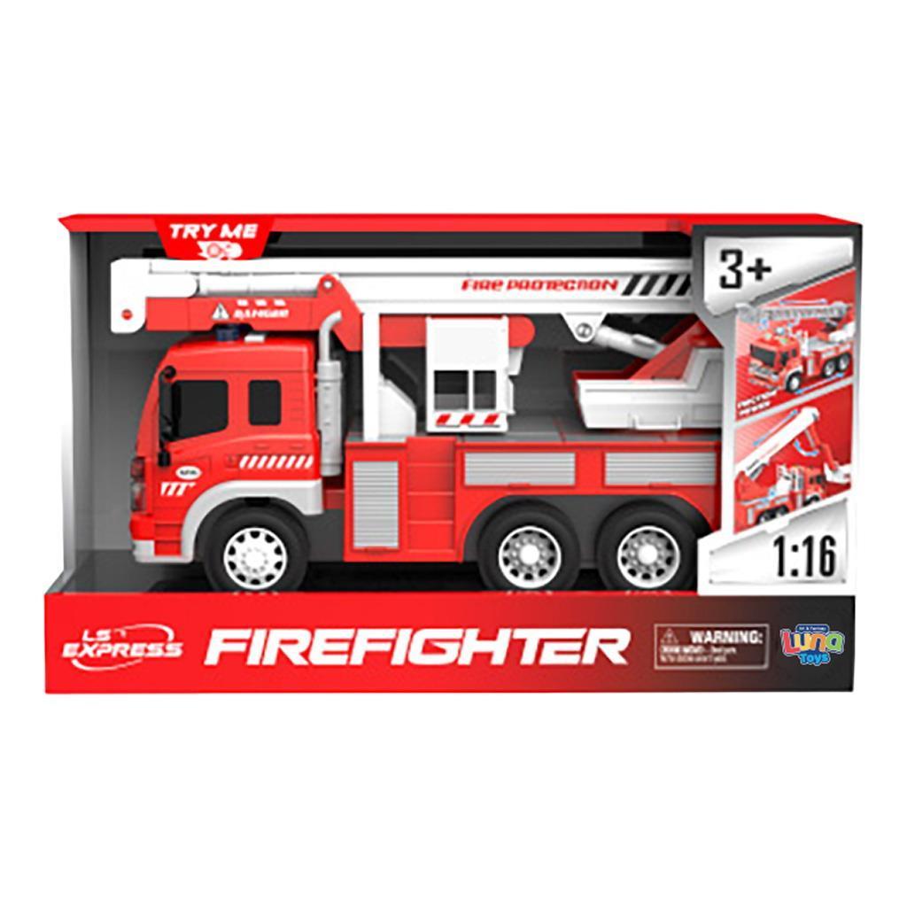 Friction Excavator Truck 25cm with Lights and Sounds (RJ002C)
