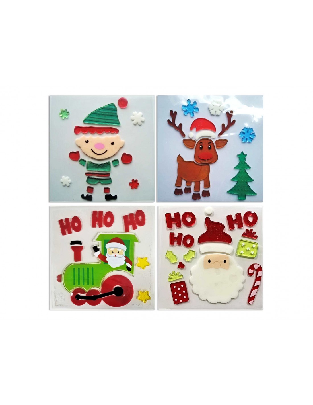 Διακοσμητικά Ζελέ Παραθύρου Μήκος 20εκ x Ύψος 24.5εκ 1 τεμάχιο (3902)