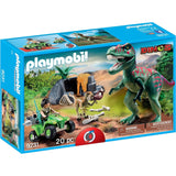Playmobil Dinos Εξερευνητής με γουρούνα και T-Rex (71588) - Fun Planet