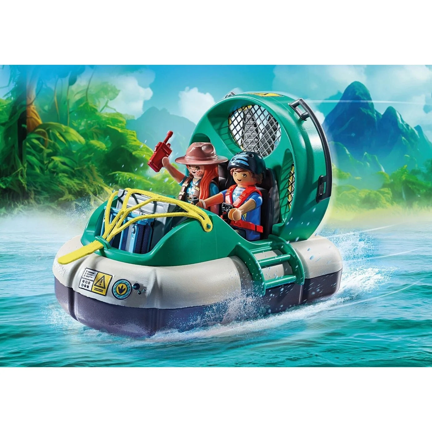 Playmobil Dinos Βραχιόσαυρος και Χόβερκραφτ (71819) - Fun Planet