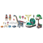 Playmobil Dinos Βραχιόσαυρος και Χόβερκραφτ (71819)