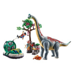 Playmobil Dinos Βραχιόσαυρος και Χόβερκραφτ (71819)