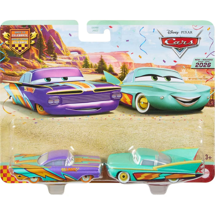 Disney Pixar Cars Αυτοκινητάκια Σετ 2 Ramone & Flo (JJW88)