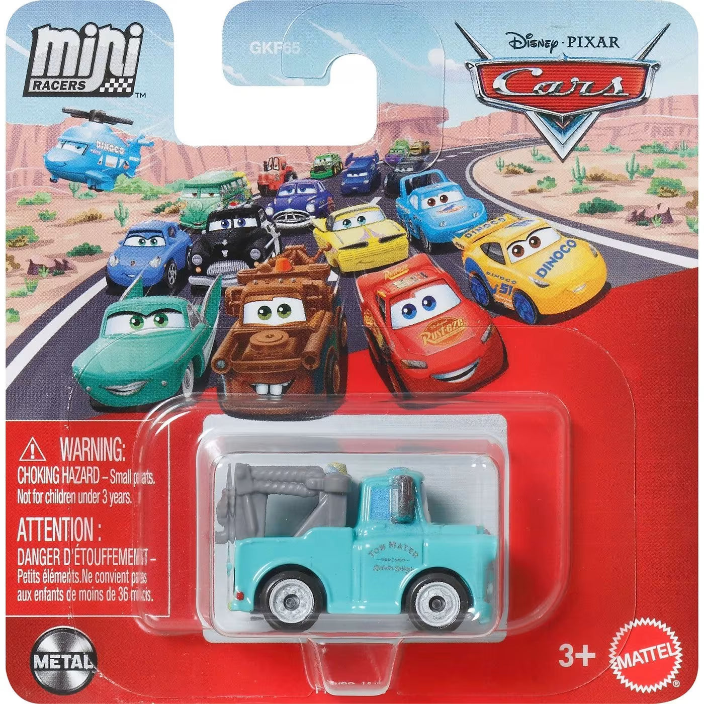 Disney Pixar Cars Metal Mini Racers Brand New Mater (FYW89)