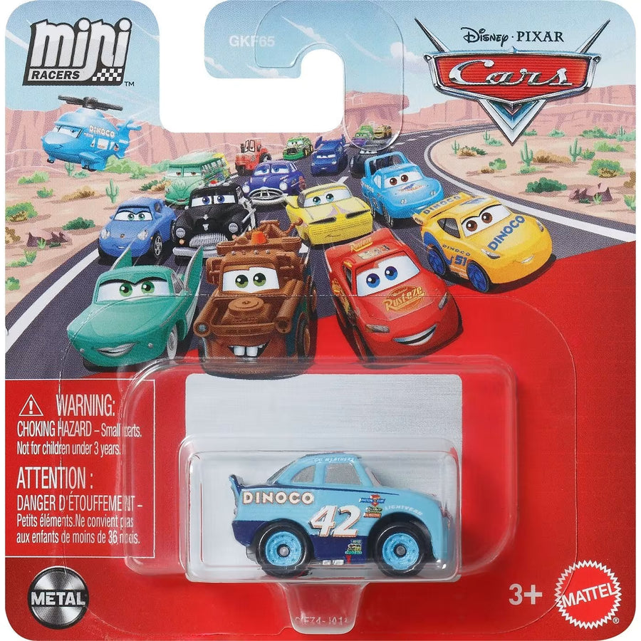 Disney Pixar Cars Metal Mini Racers Cal Weathers (GKF74)