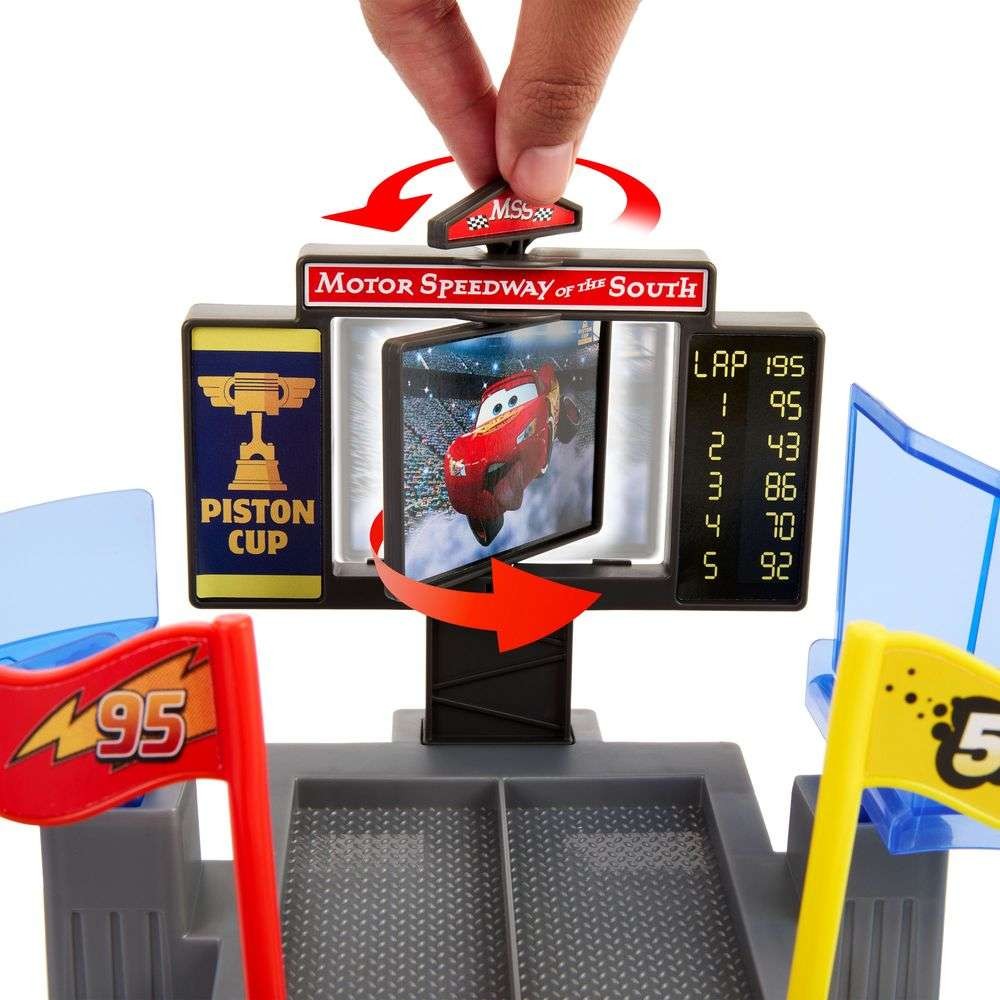 Disney Pixar Cars Μεγάλη Πίστα Αγώνων Piston Cup Stunting Speedway για Κόλπα (JHL42) - Fun Planet