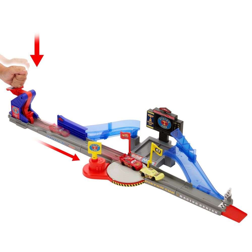 Disney Pixar Cars Μεγάλη Πίστα Αγώνων Piston Cup Stunting Speedway για Κόλπα (JHL42) - Fun Planet
