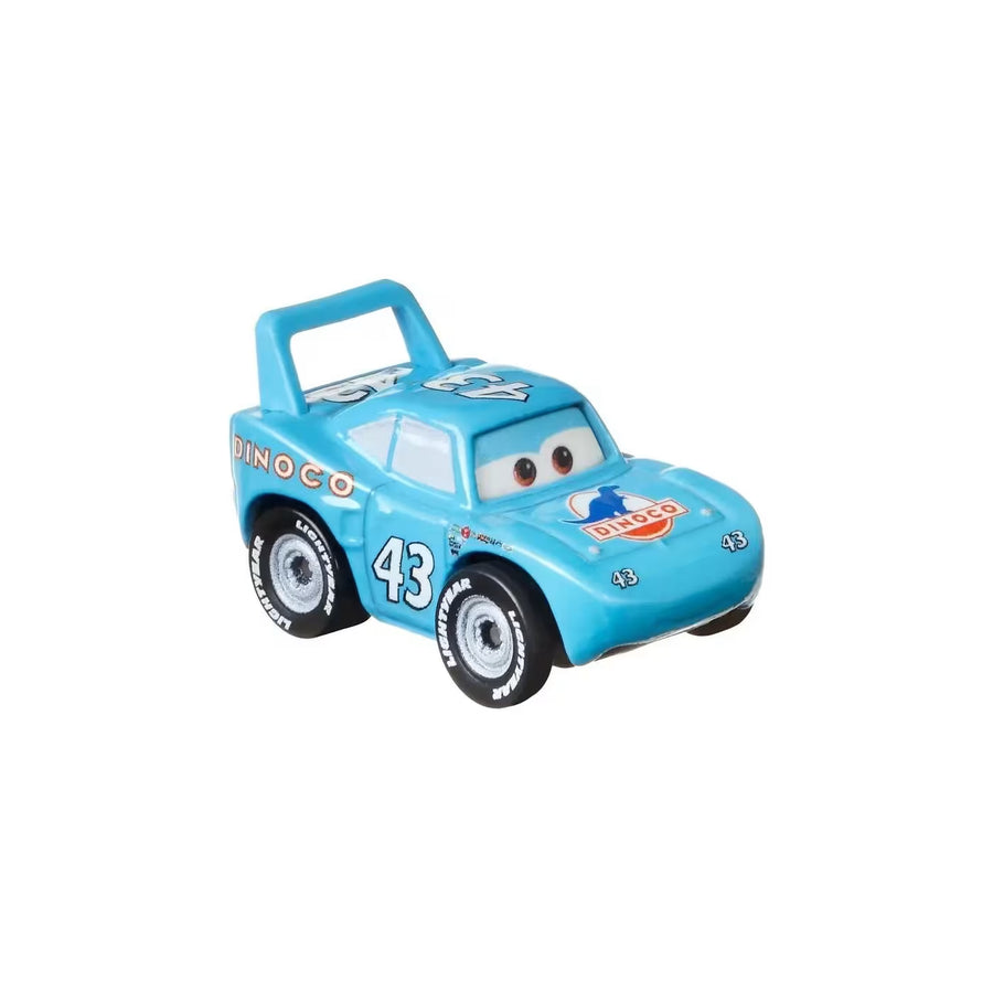 Disney Pixar Cars Metal Mini Racers Strip Weathers AKA "The King" (GLD20)