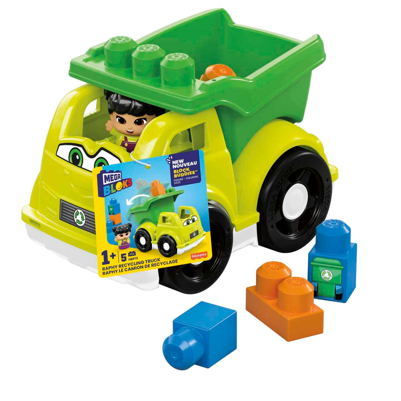 Mega Bloks Όχημα Ανακύκλωσης (HBP13) - Fun Planet