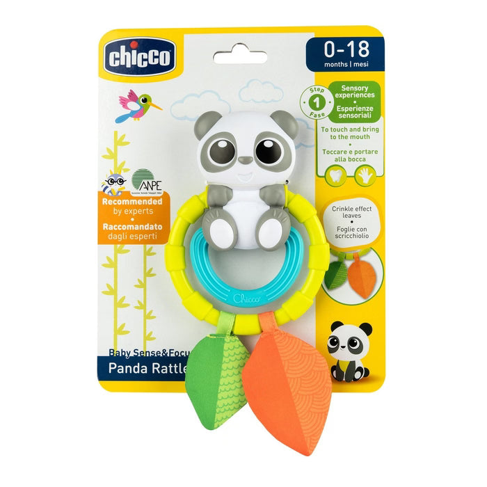 Chicco Βρεφική Κουδουνίστρα Πάντα (Y01-11593-00) - Fun Planet