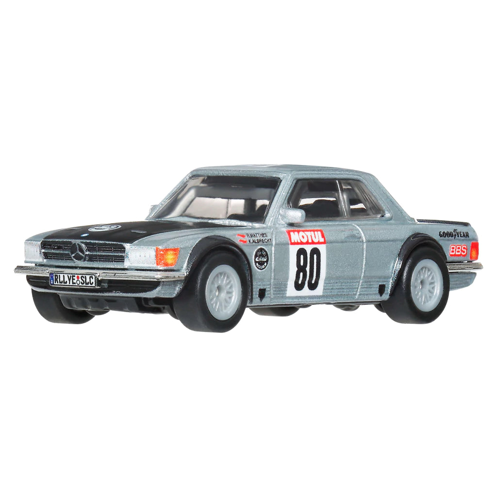 Hot Wheels Premium Boulevard Αυτοκινητάκι Συλλεκτικό '80 Mercedes-Benz 500 SLC Rallye (HRT63) - Fun Planet