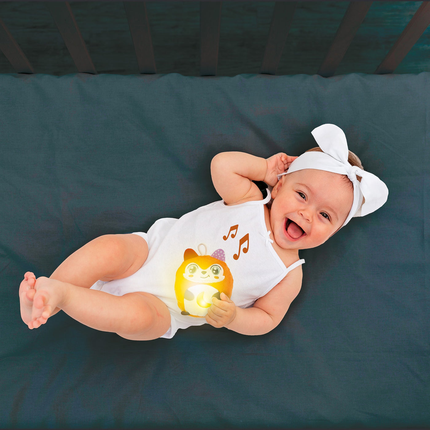 Βaby Clementoni Βρεφικό Παιχνίδι Twinkle Twinkle Αλεπού με Φως & Ήχους (1000-17555) - Fun Planet
